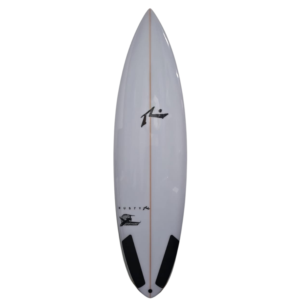 rusty traveler surfboard